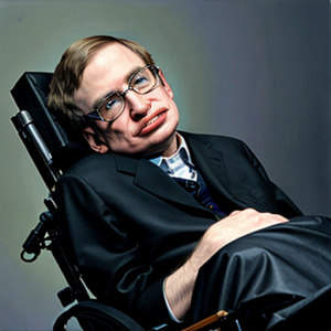 stephen hawking art